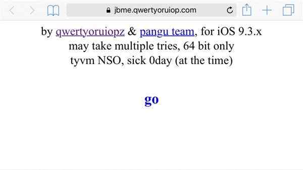 著名黑客Luca Todesco发布基于网页的盘古iOS9.3.3越狱法