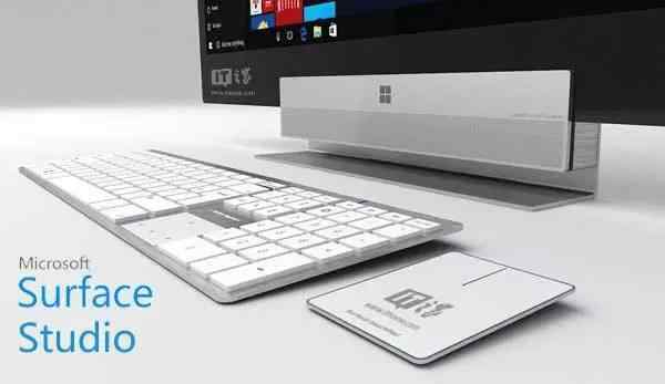Surface Studio 一体机概念图