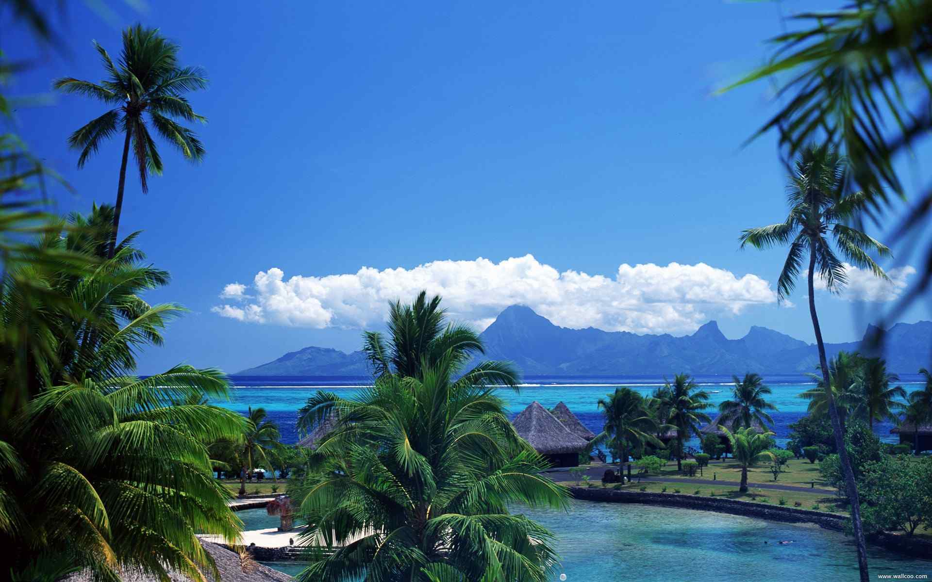 国外美丽海岛风光图片高清电脑桌面壁纸 海岛图片