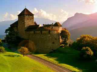 城堡风景图片下载 英德城堡桌面壁纸 古老的城堡桌面