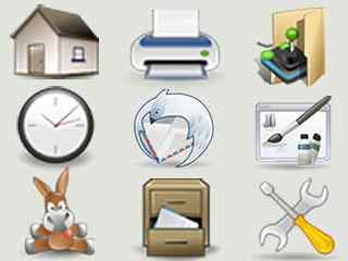 系统文件夹ip桌面图标包 精美文件夹ip图标包 
