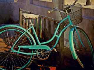 唯美自行车图片 怀旧自行车桌面图片 记忆自行车图