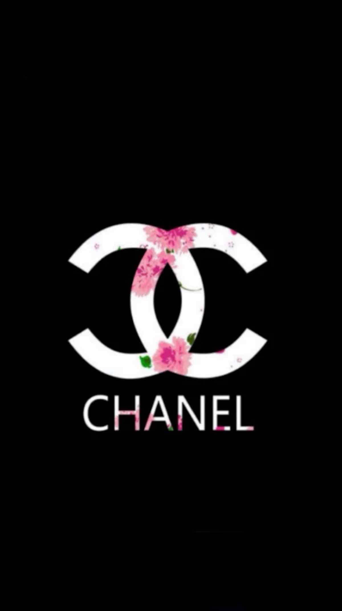 香奈儿chanel唯美花朵logo图片手机壁纸