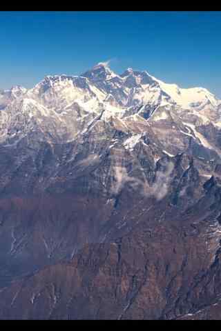 珠穆朗玛峰摄影手机壁纸