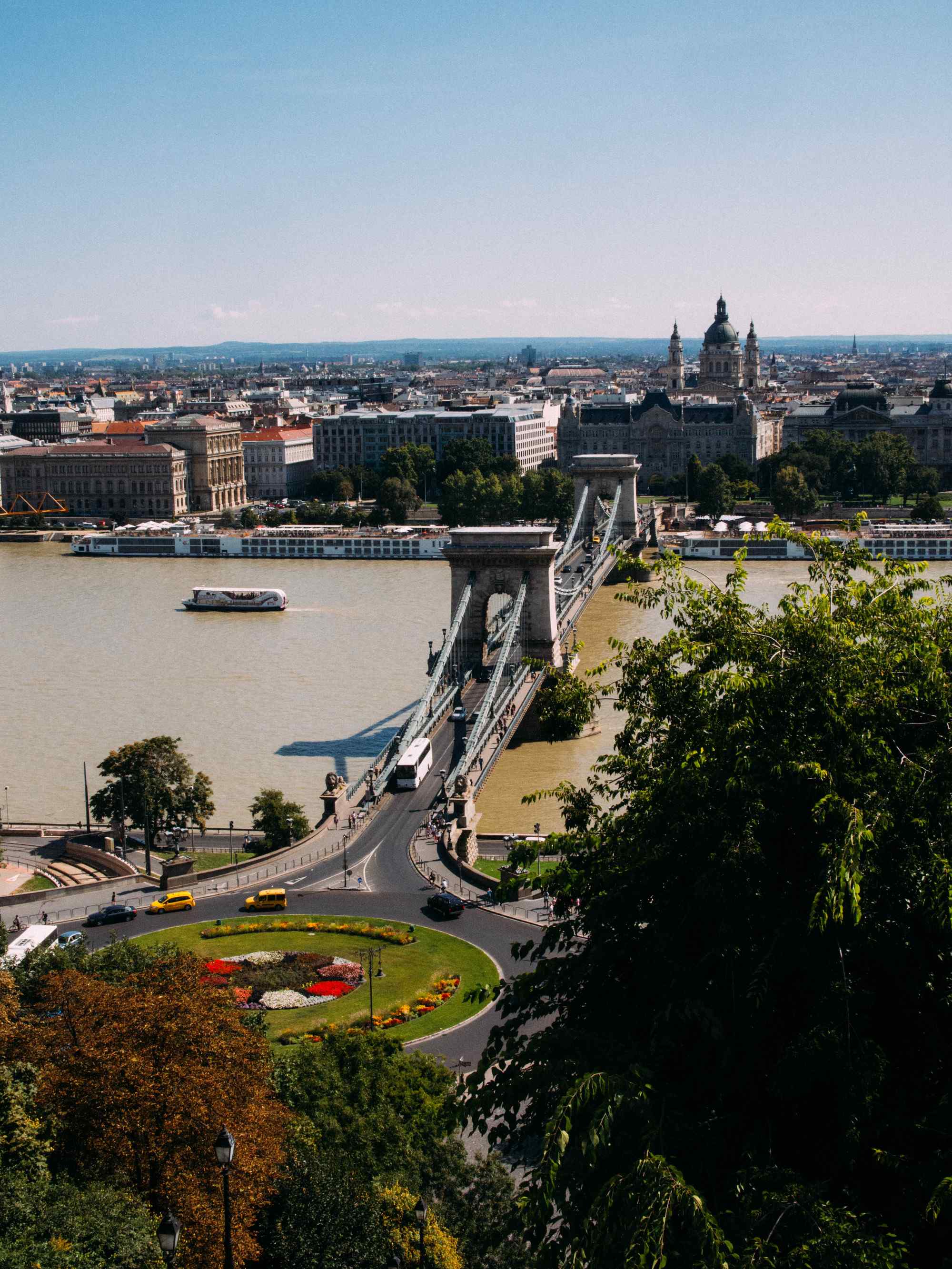 布达佩斯清新城市风景手机壁纸