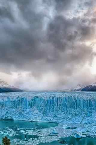 北极冰川图片手机壁纸
