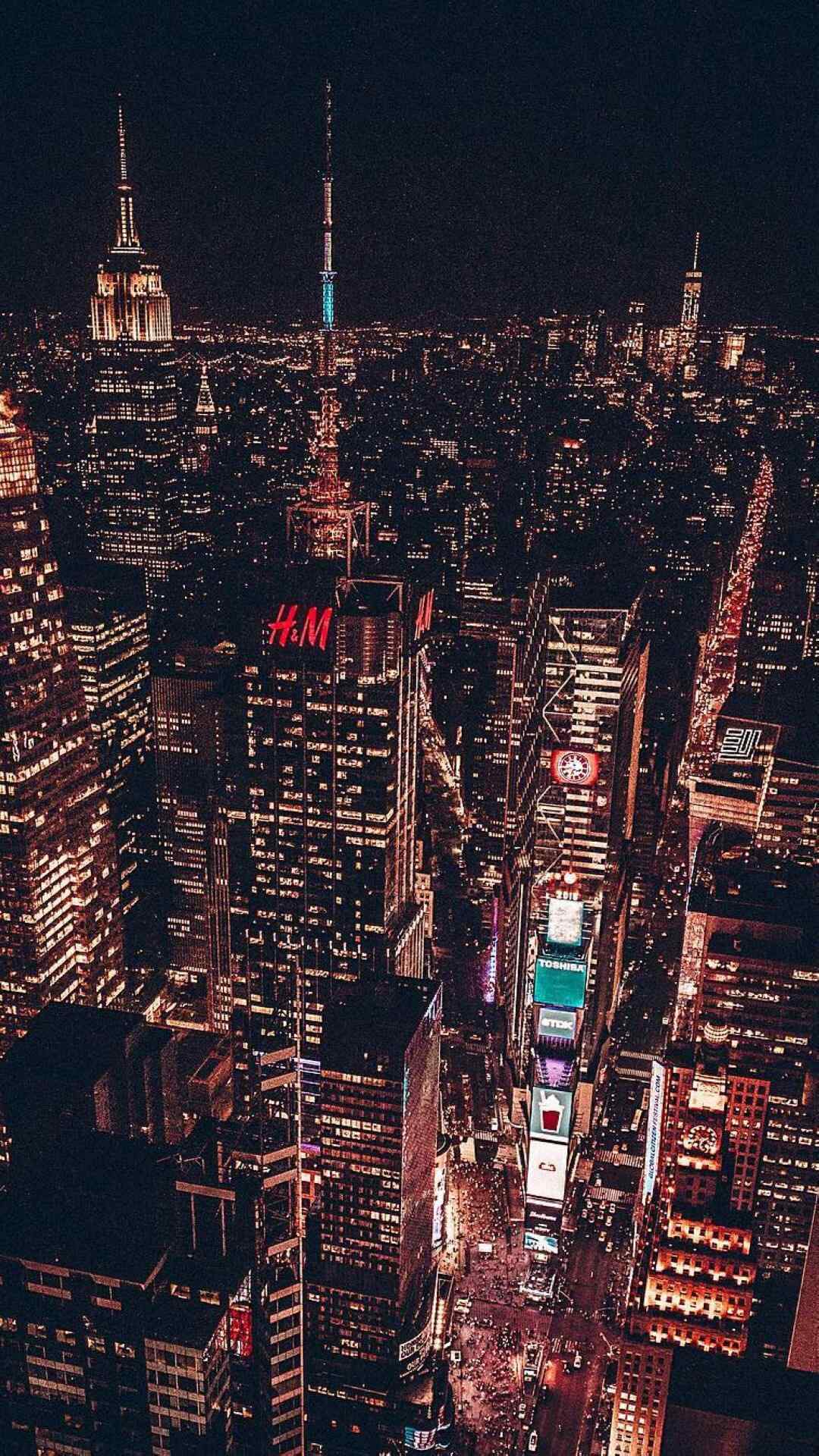 好看的城市夜景手机壁纸