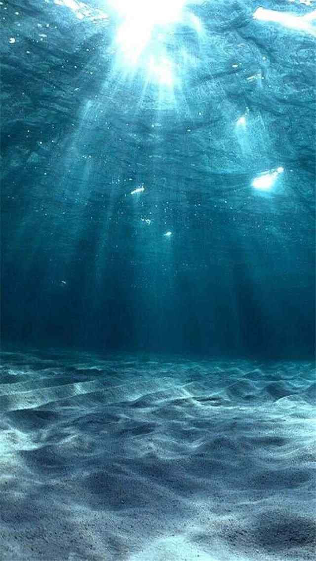 夏日清凉海洋深处手机壁纸