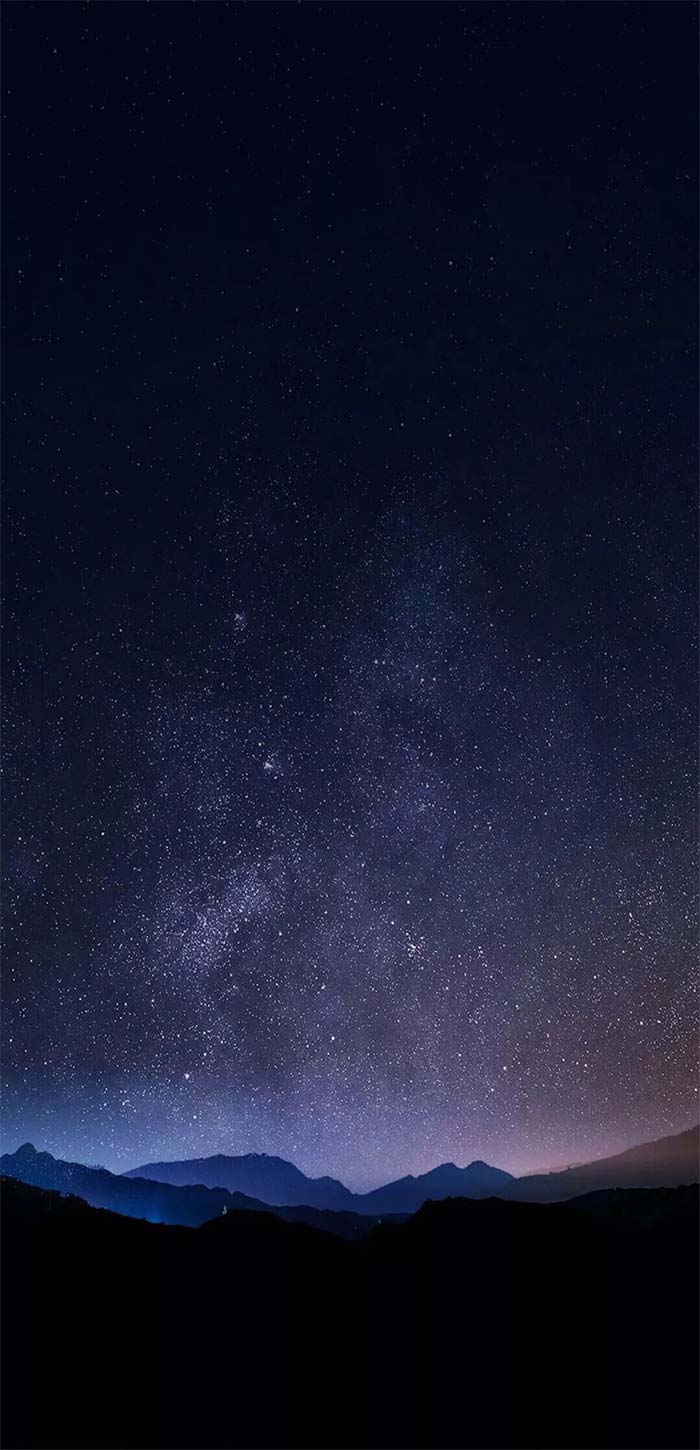 唯美星空夜景高清手机壁纸