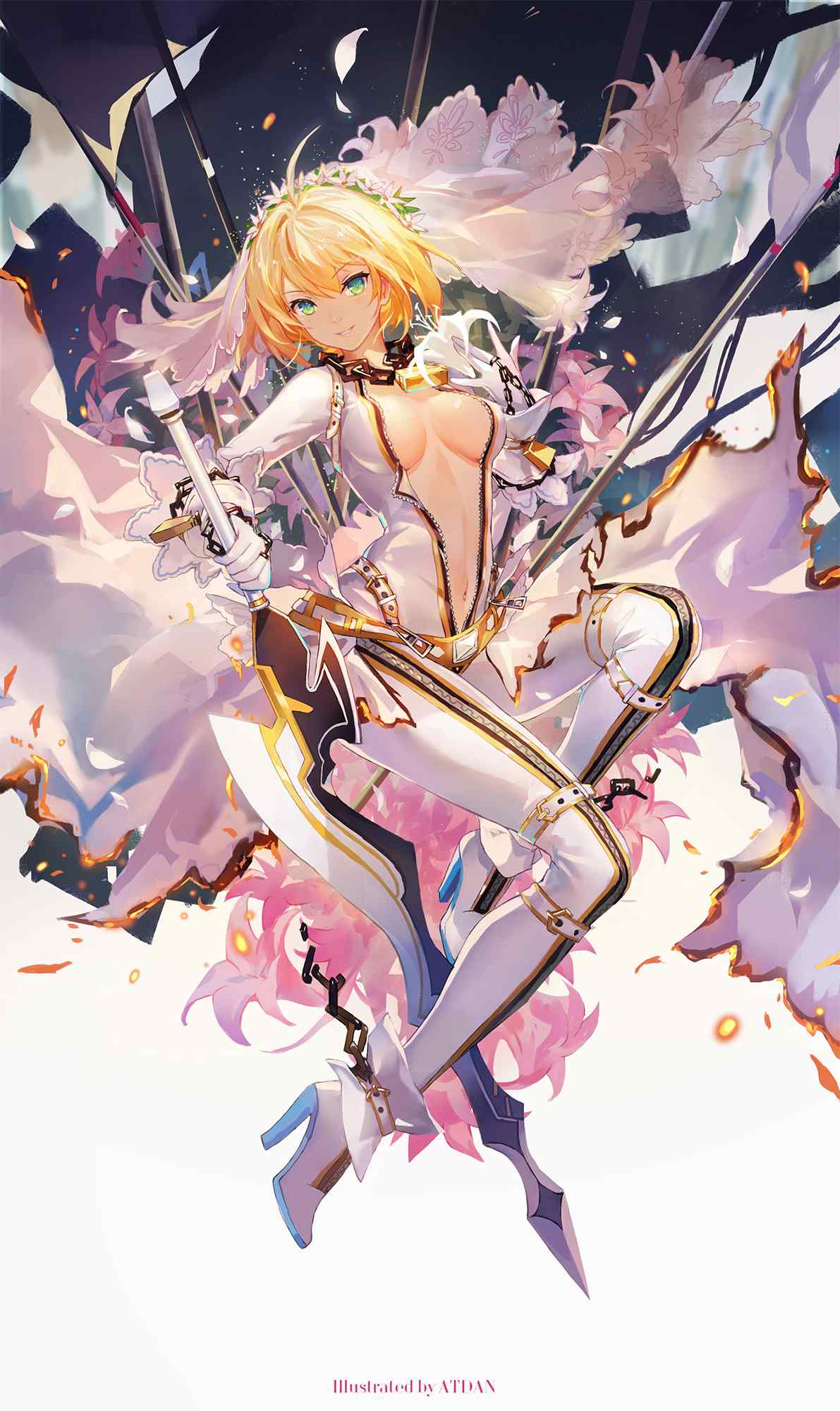 Fate/GrandOrder saber lily壁纸包