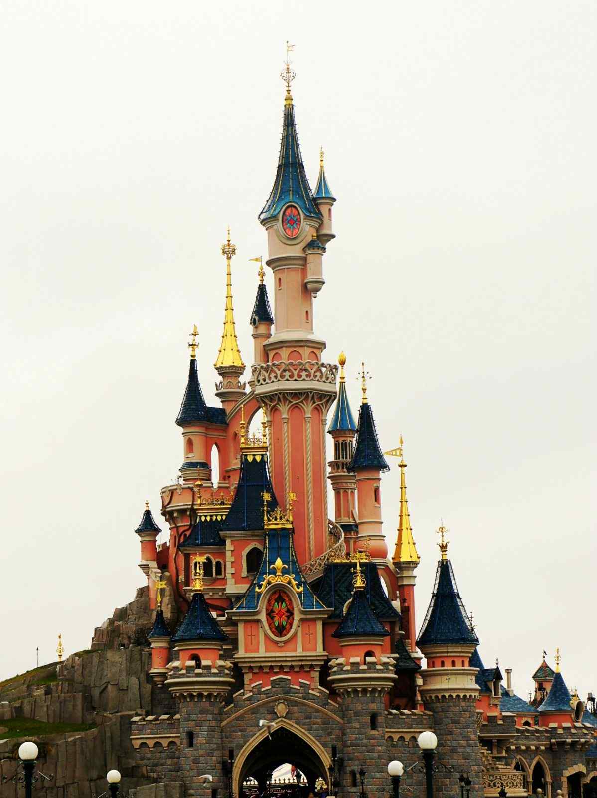 建筑风景图片：迪士尼城堡