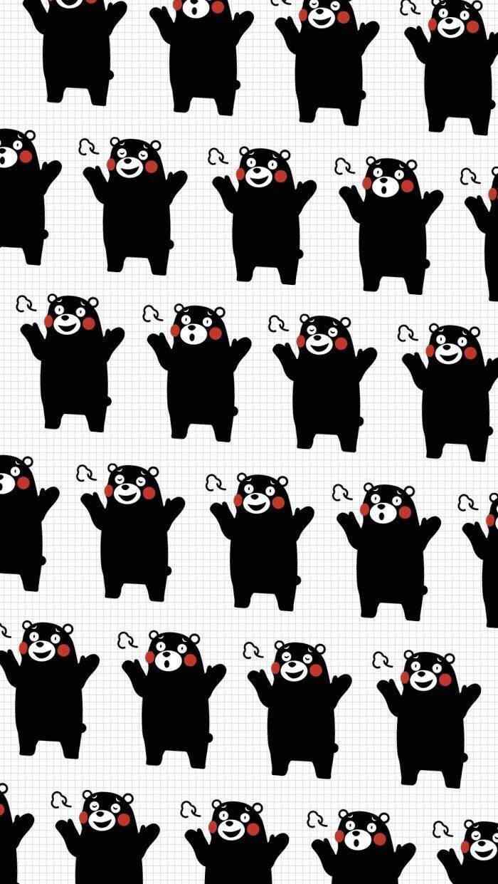 熊本熊头像可爱图片手机壁纸