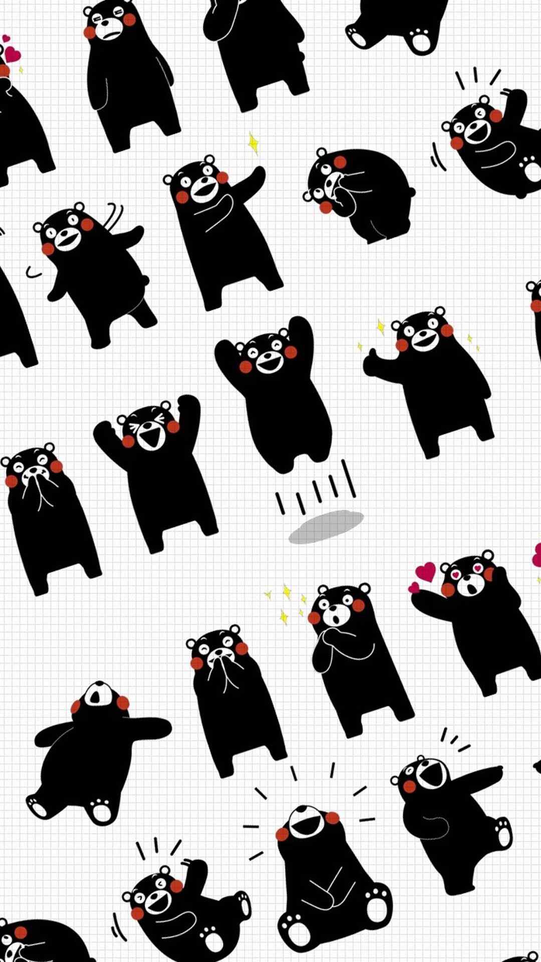熊本熊头像可爱图片手机壁纸