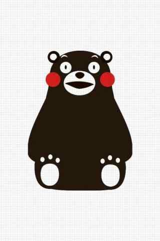 熊本熊可爱卖萌图片手机壁纸