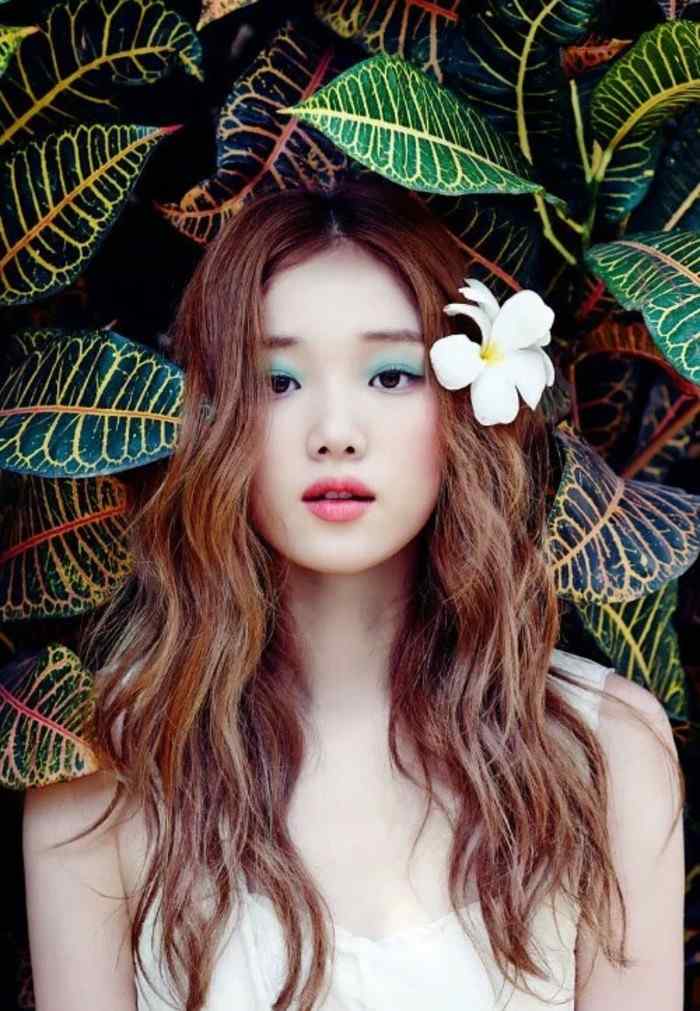 韩国美女模特李圣经写真图片手机锁屏壁纸