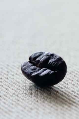 一颗豆子咖啡豆清新写真手机壁纸