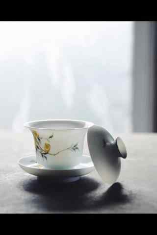 茶文化—一杯醇香茶水手机壁纸