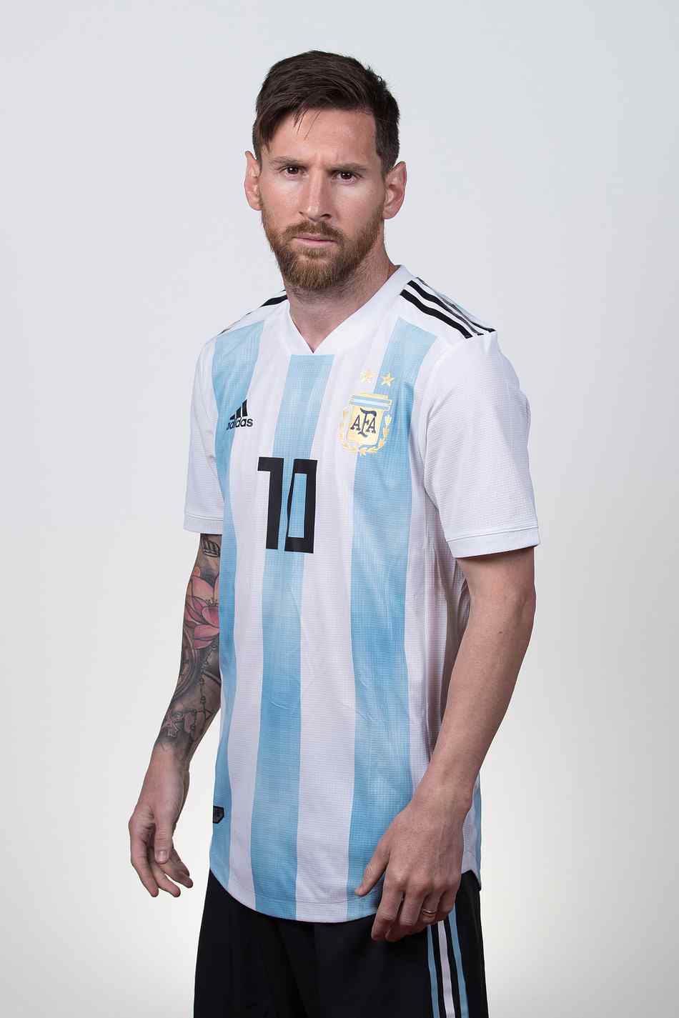 2018世界杯阿根廷队长梅西高清帅气壁纸