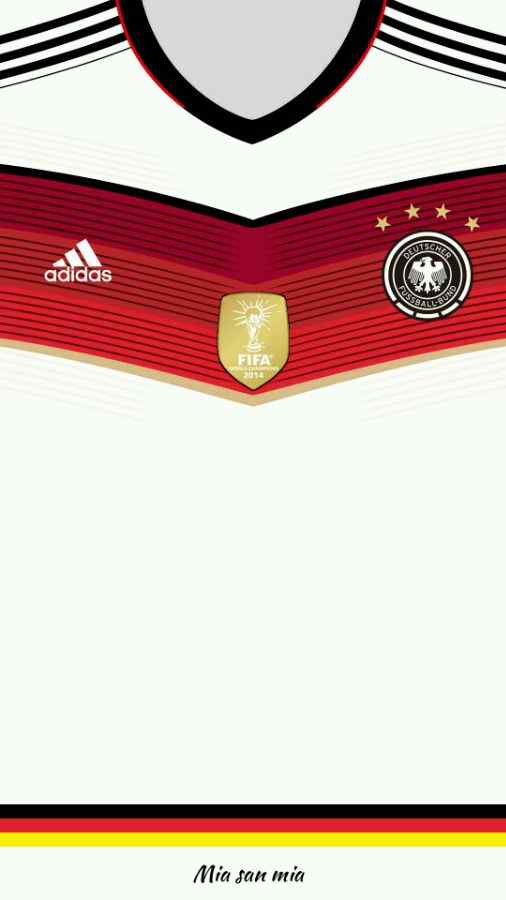 2018世界杯德国队球衣版高清手机壁纸