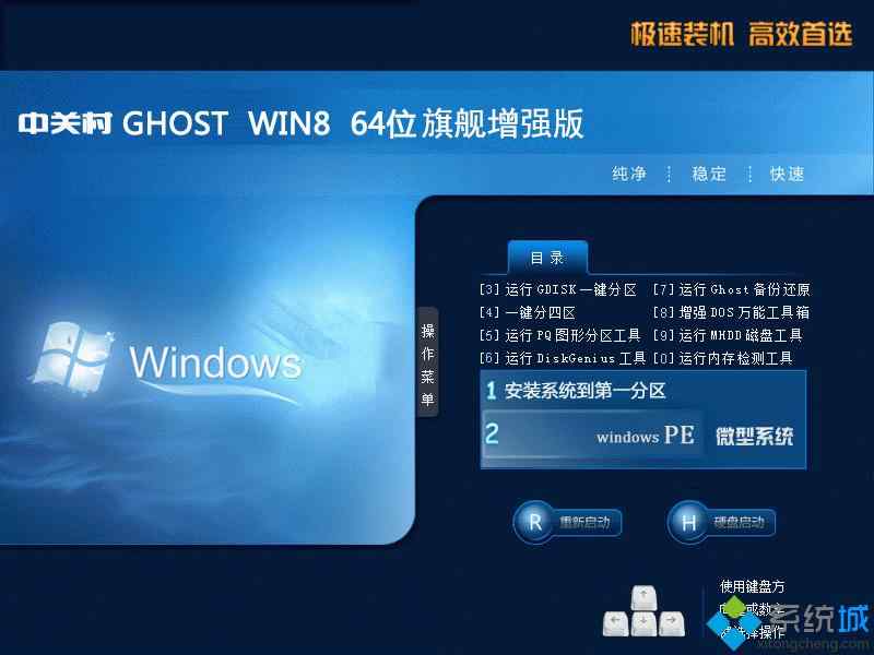 中关村ZGC Win8 64位旗舰增强版安装部署图 