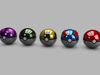 3D創意各式精靈球