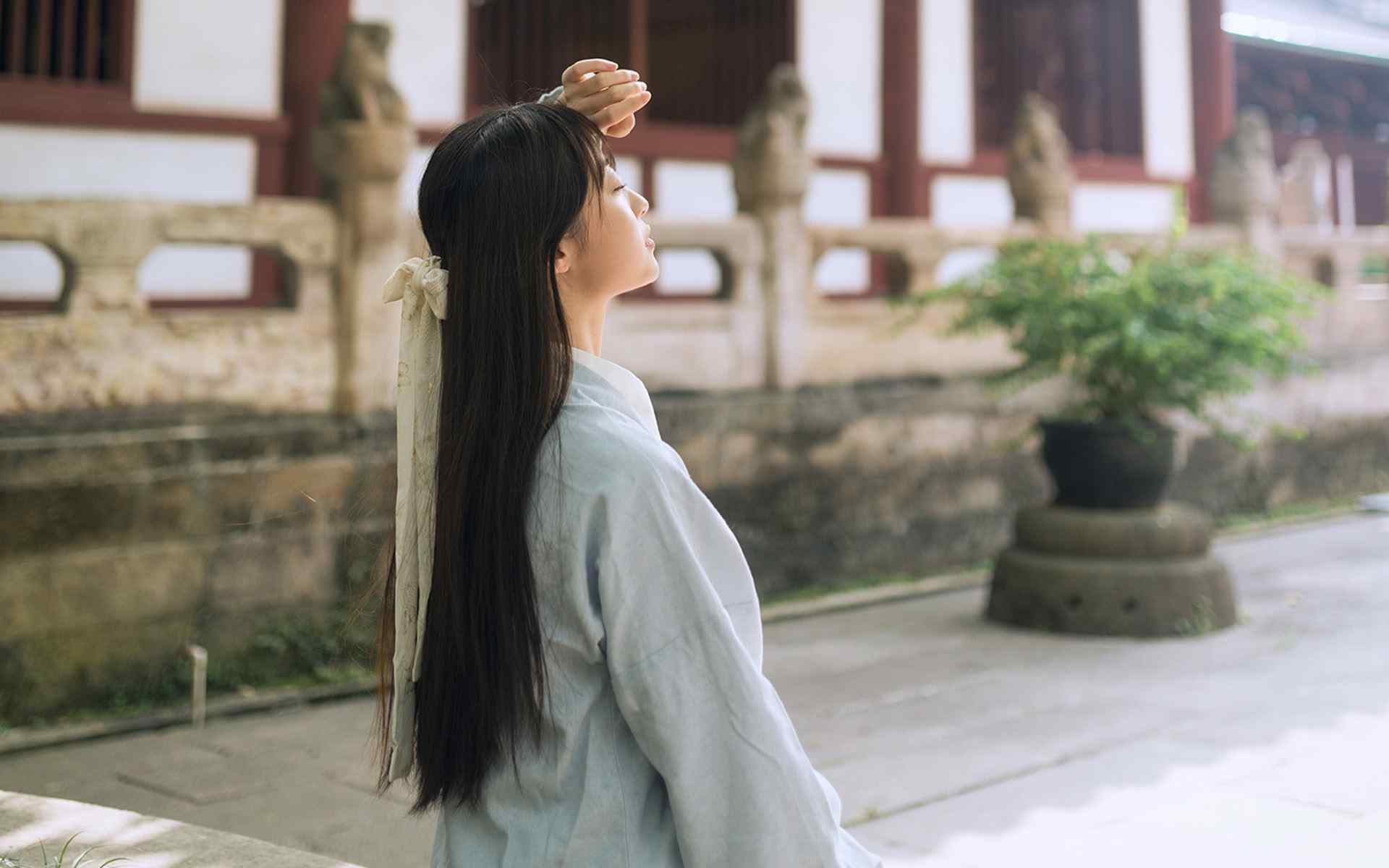 气质美女日式古风写真精选美女壁纸图片下载
