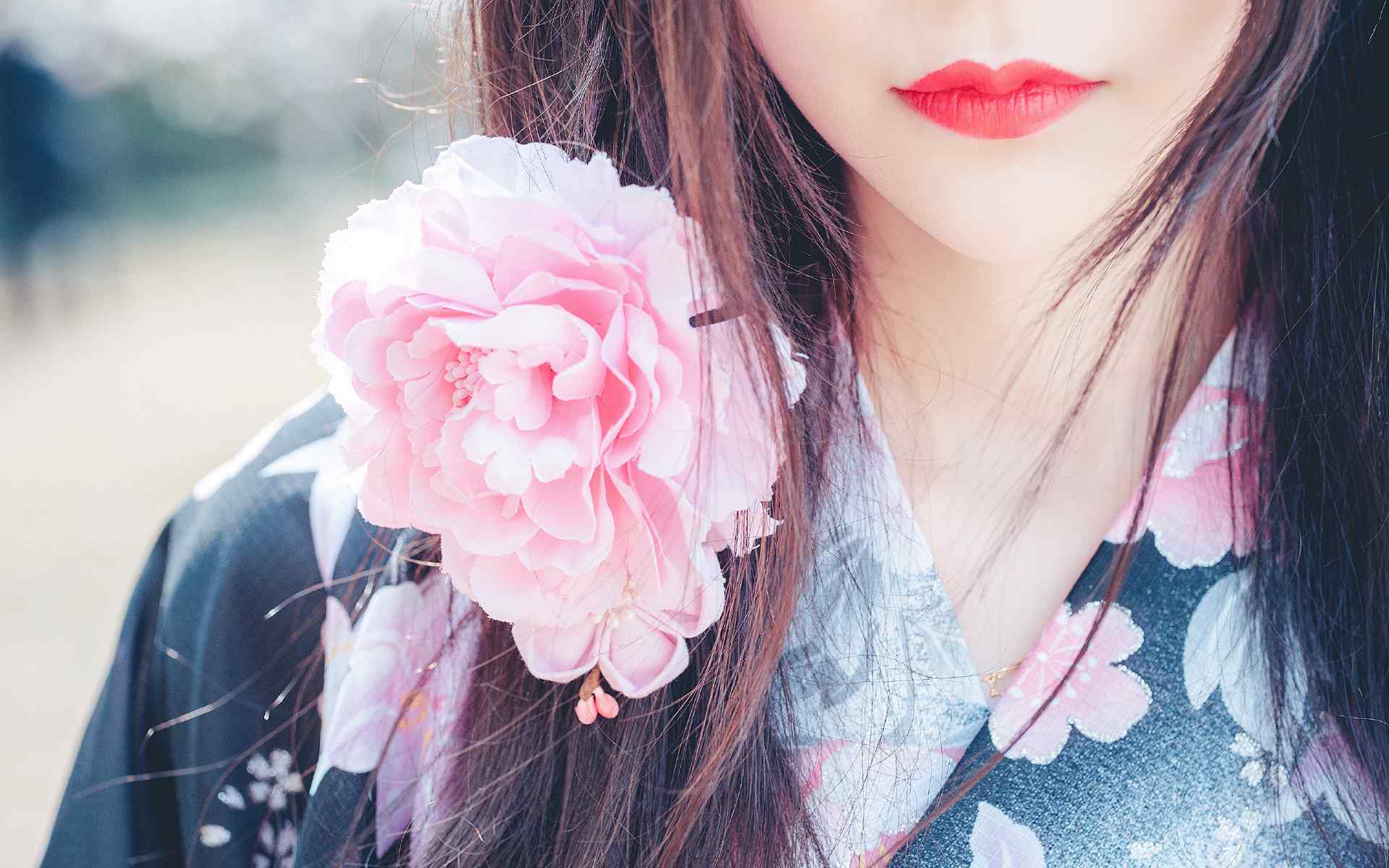 日本美女壁纸甜美大眼和服美女唯美高清桌面壁纸性感美腿美女制服艺术摄影极品诱惑