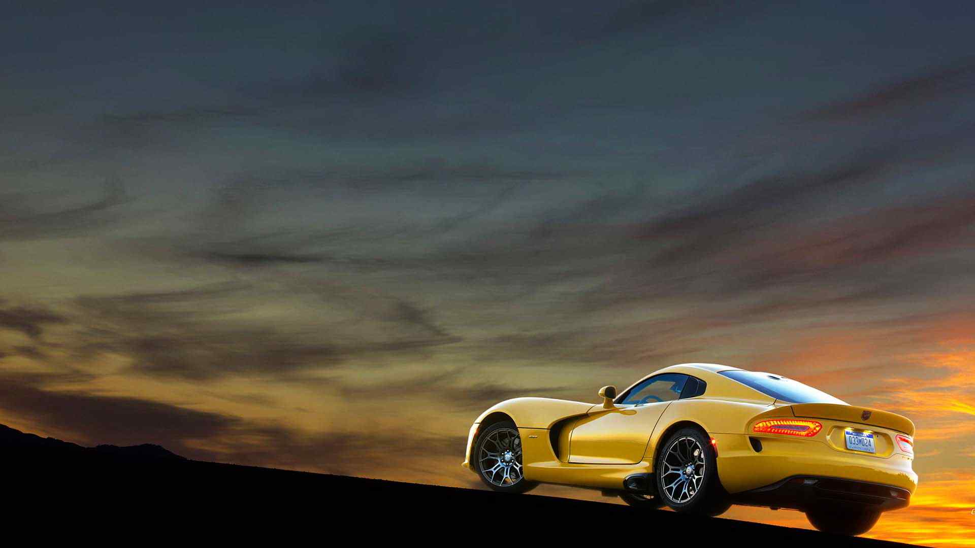 道奇SRT Viper GTS超级跑车汽车图片高清壁纸桌面