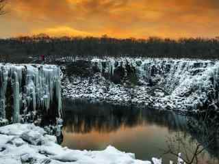 冬日黑龙江壮观景色图片壁纸