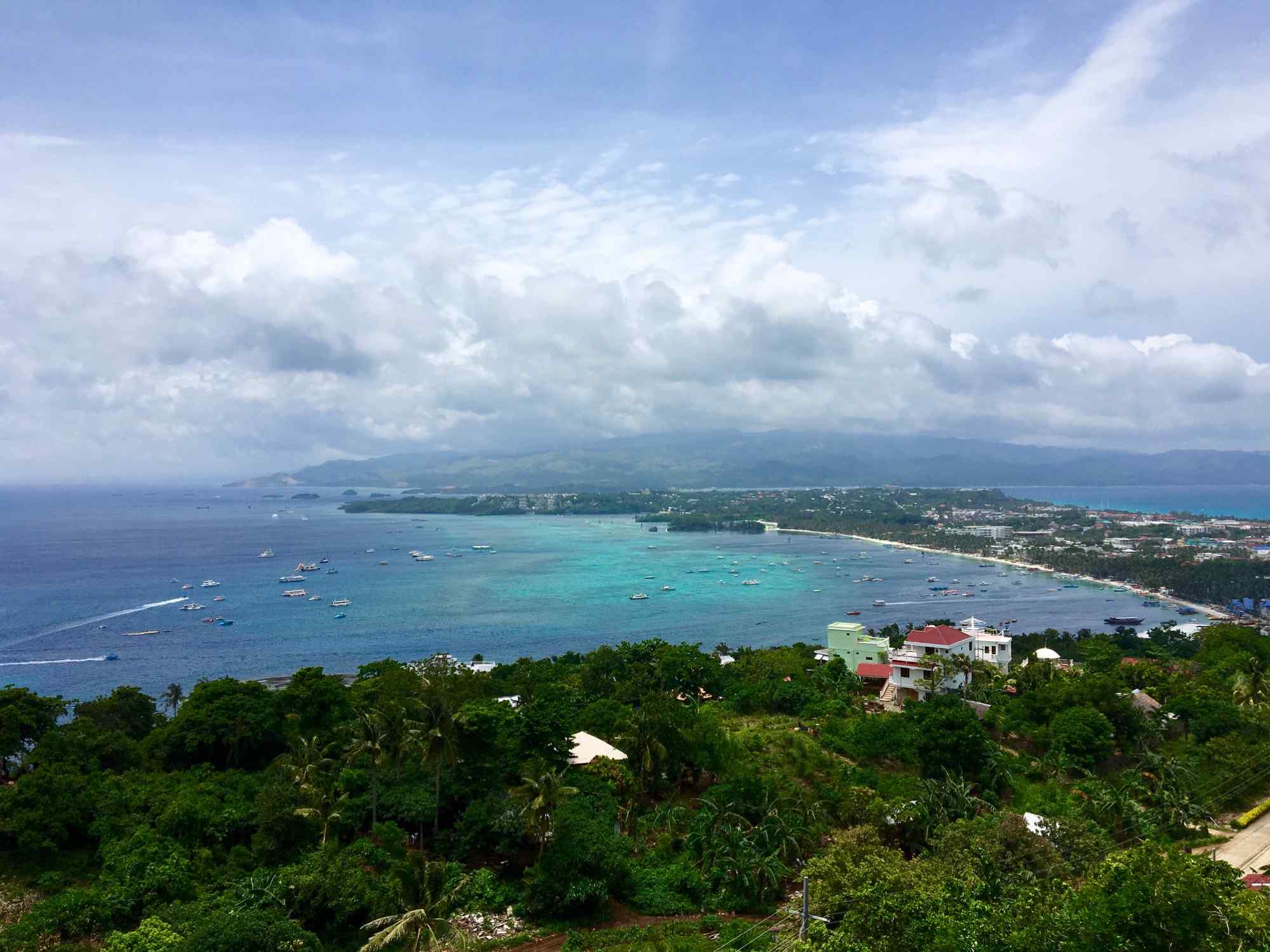 菲律宾长滩岛阳光风景图片