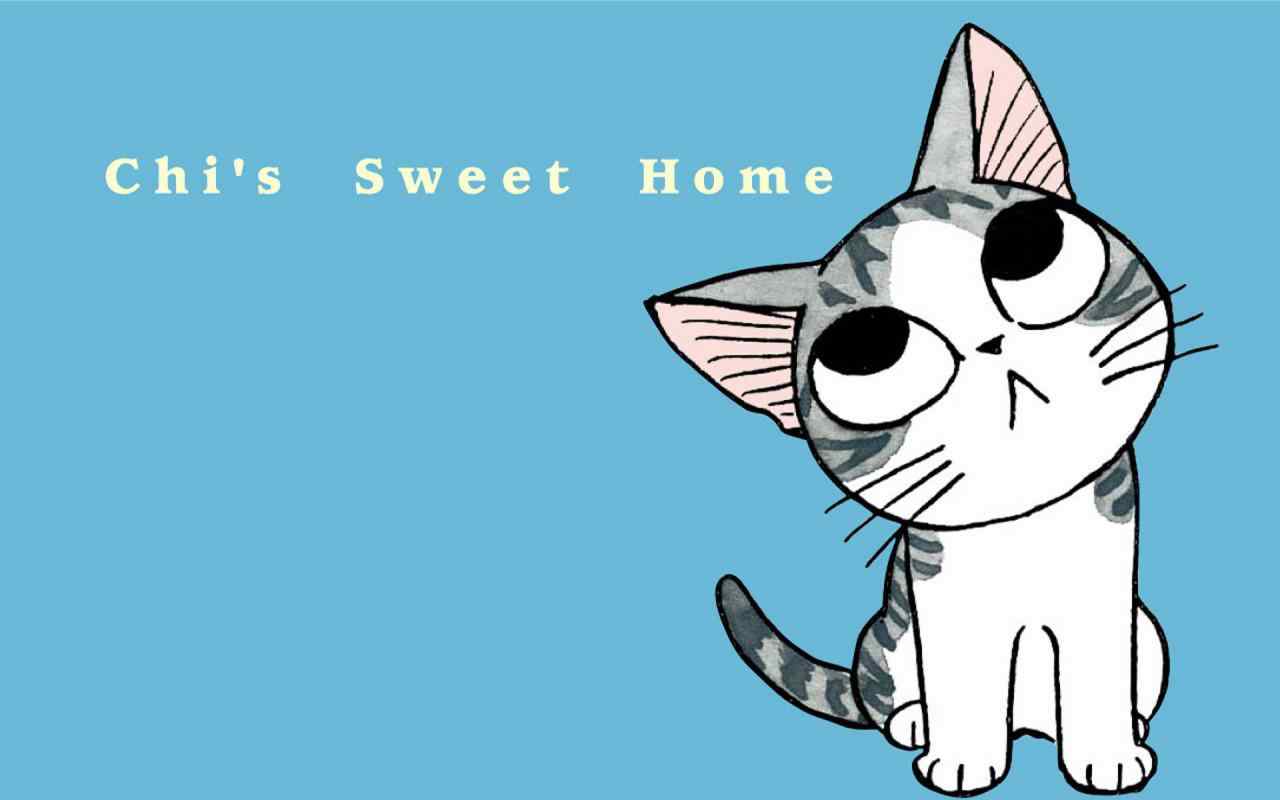 《甜甜私房猫》漫画可爱的猫咪趴在草丛中电脑桌面壁纸下载高清大图预览1920x1080_卡通动漫下载_美桌网