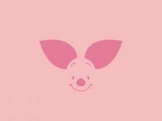 可爱小猪超萌粉色美图高清桌面壁纸