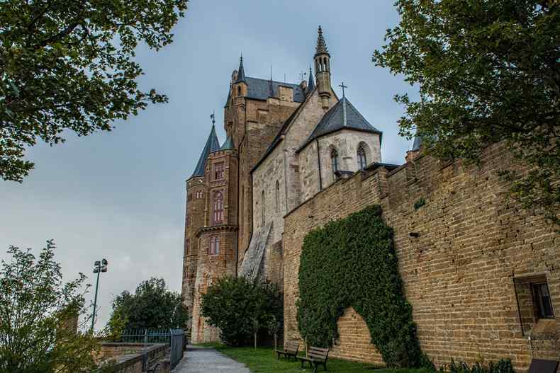 最童话的城堡之长满常春藤的霍亨索伦城堡