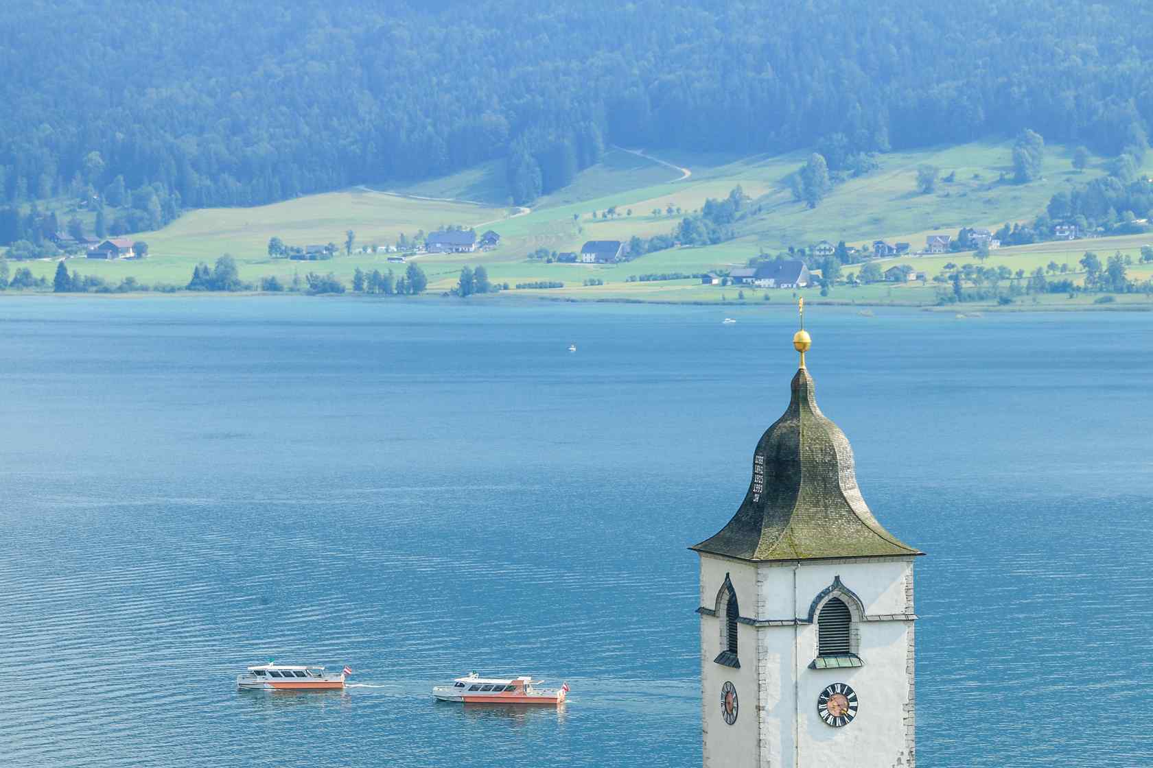 最童话的城堡之萨尔茨城堡湖光山色