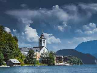 最童话的城堡之湖光山色的奥地利萨尔茨城堡