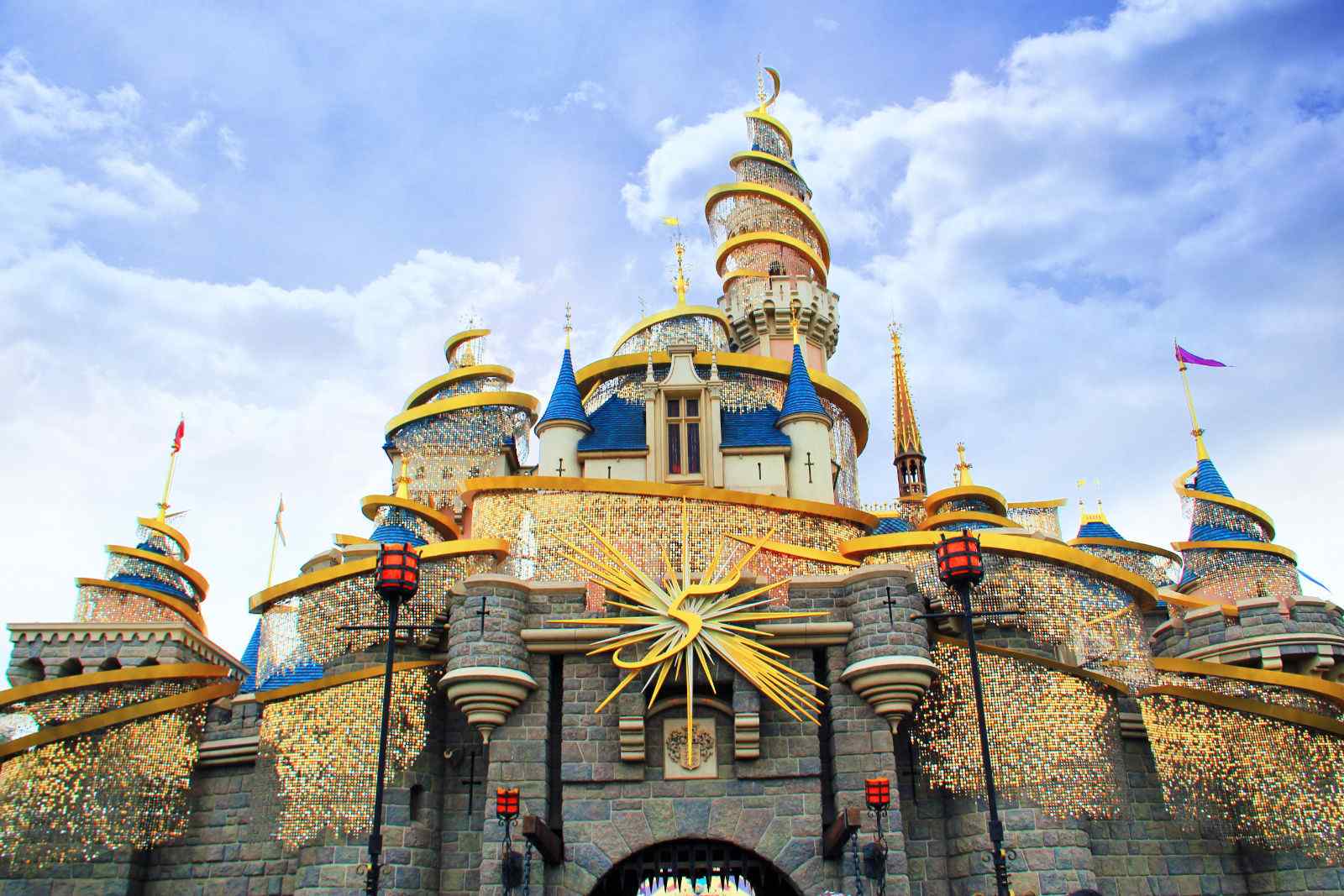 迪士尼经典城堡高清图片桌面壁纸