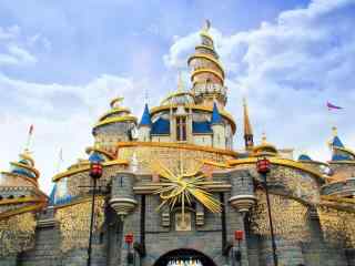 迪士尼经典城堡高清图片桌面壁纸
