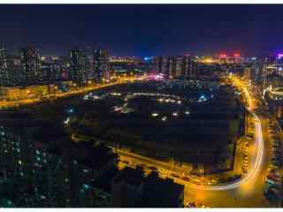 北京帝都夜景桌面壁纸