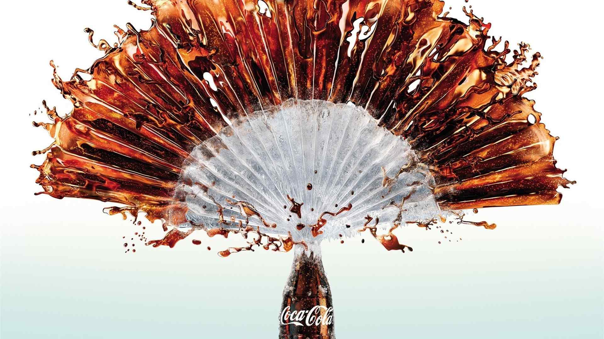 可口可乐创意无极限桌面壁纸
