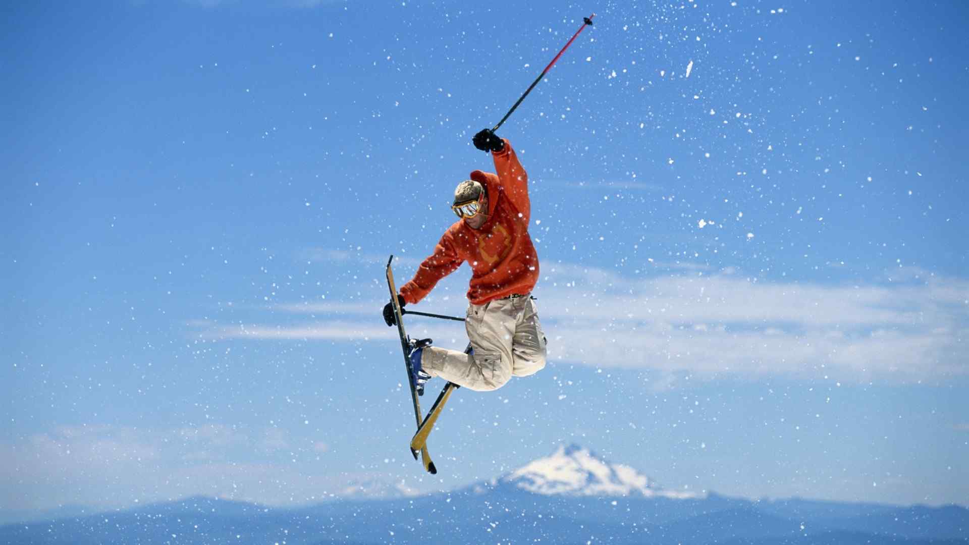 阿尔卑斯滑雪壁纸