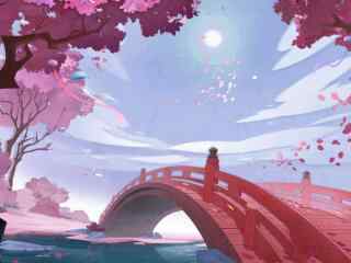 阴阳师唯美樱花祭开场动画壁纸