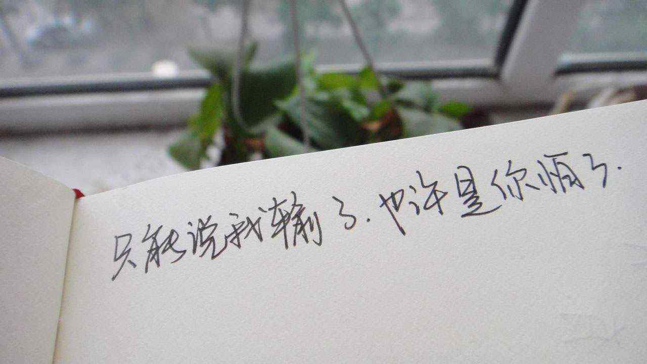 陈奕迅《淘汰》唯美歌词手写文字图片