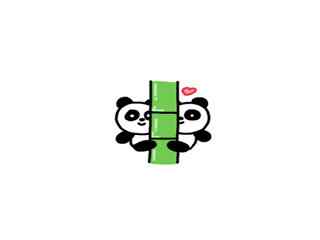 七夕情侣头像之可爱大熊猫