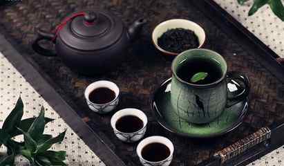 中国茶文化之黑茶高清桌面壁纸