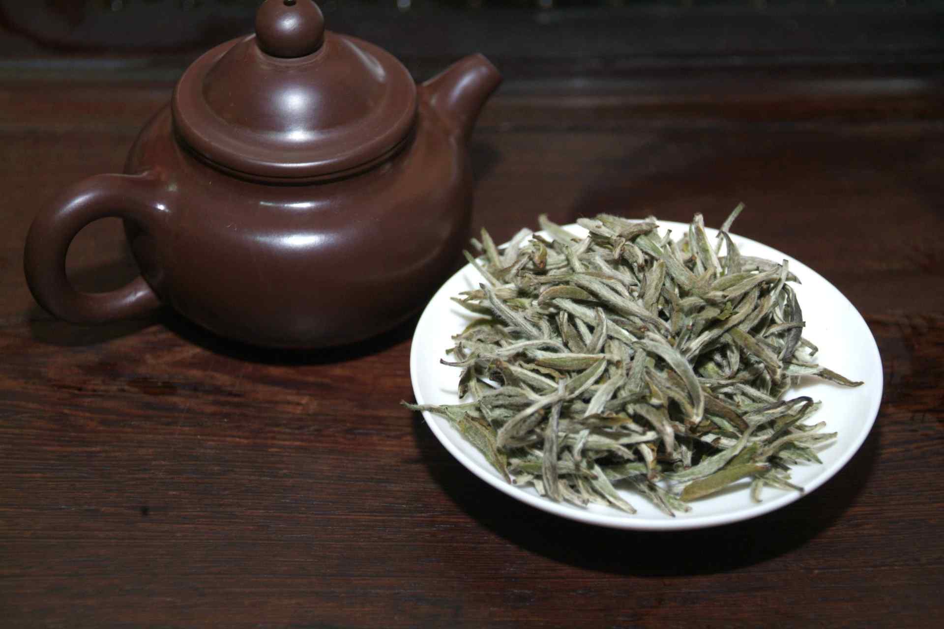 中国茶文化之高贵白茶高清桌面壁纸