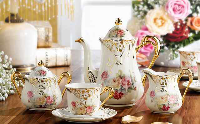 外国茶文化之特色精美茶具高清壁纸5