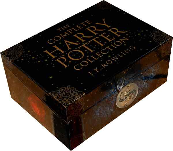 哈利波特盒装小说高清桌面壁纸