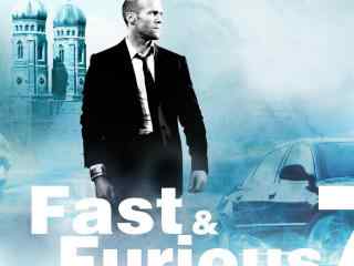 欧美电影《速度与激情7》唯美海报