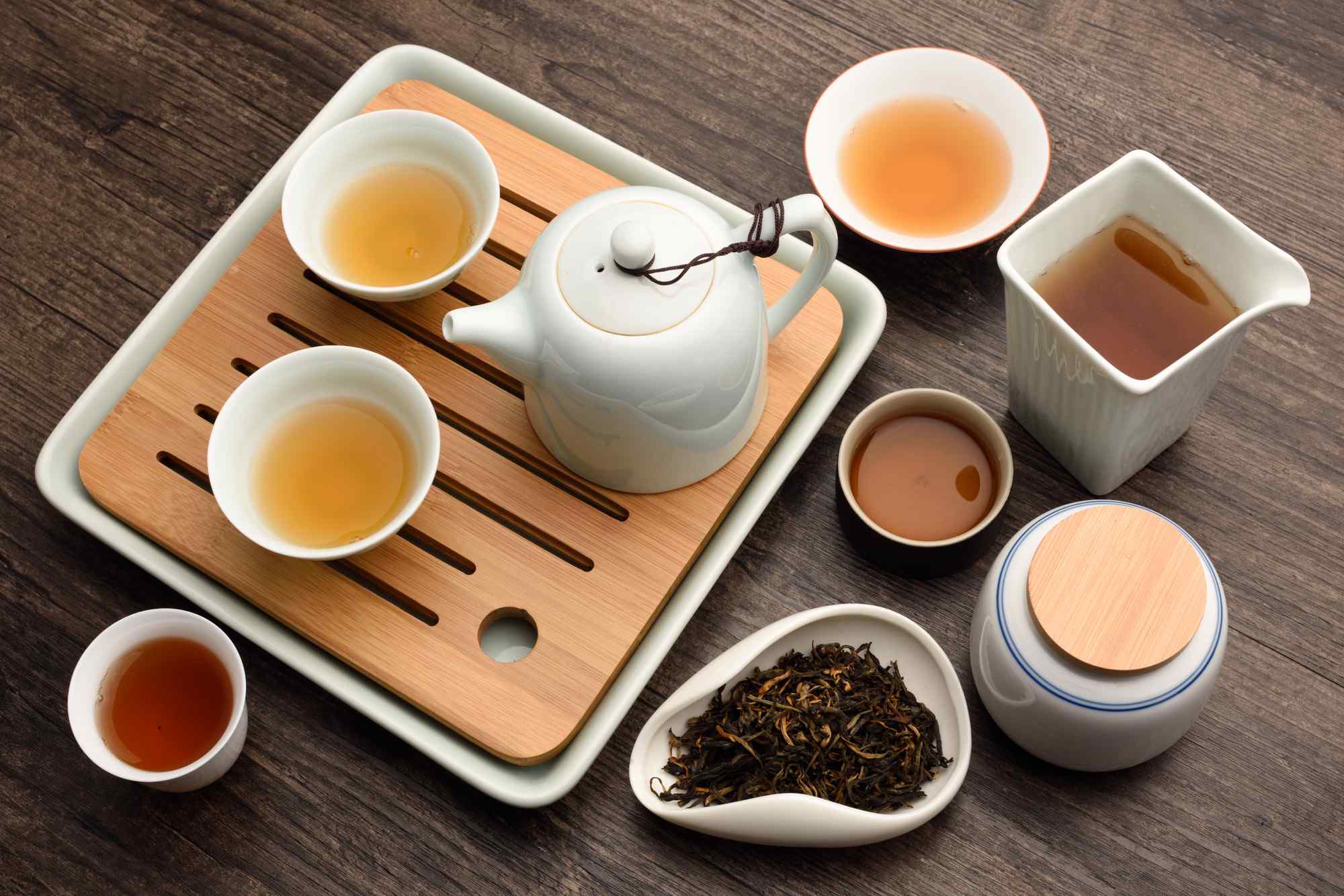 茶文化—小清新茶叶炮制过程图片