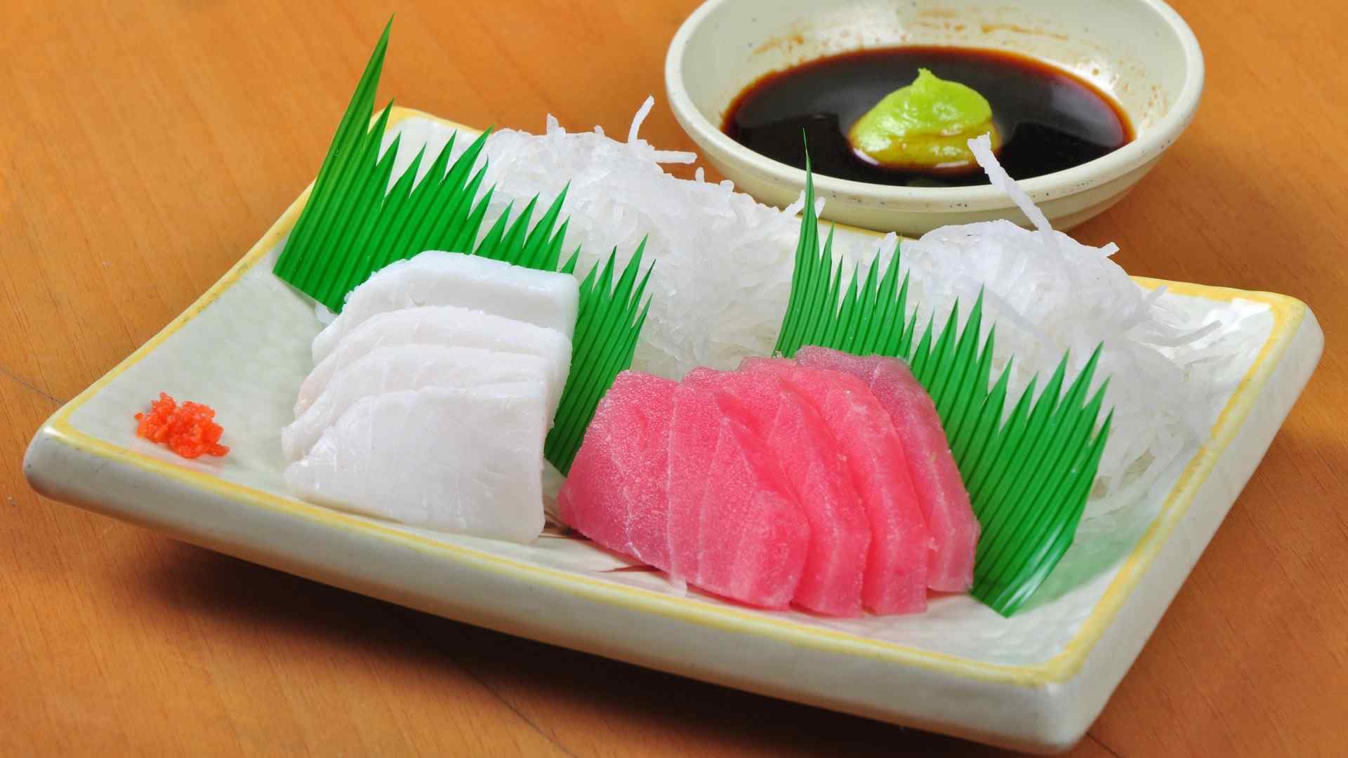 日本料理刺身高清美食壁纸
